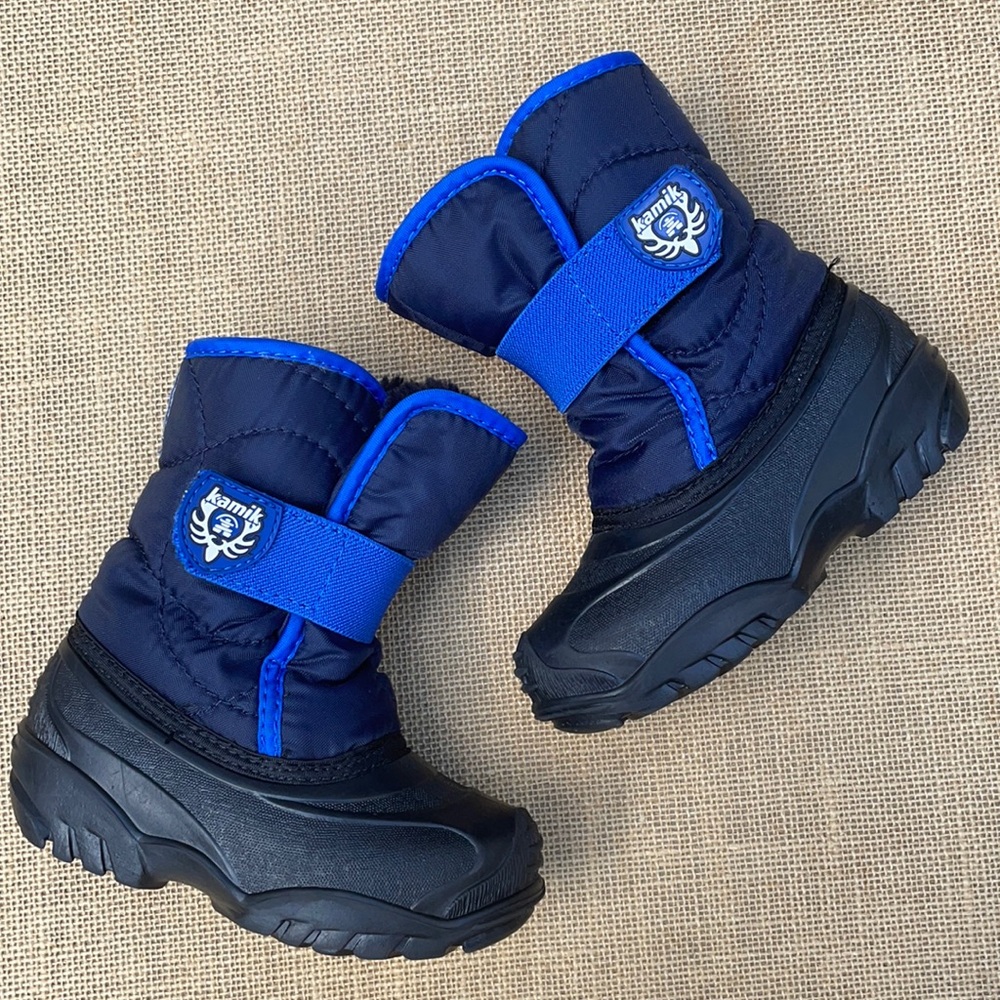 EUC Kamik Snowbug fur lined winter snow boots Sz 8